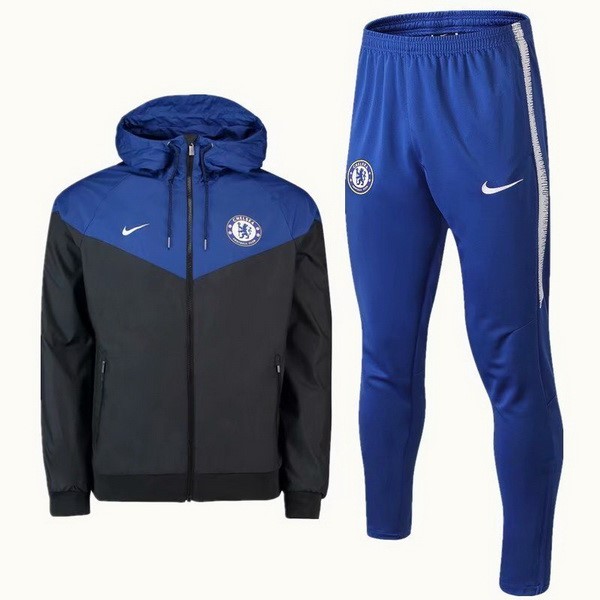 Windjacke Chelsea 2018-19 Blau Fussballtrikots Günstig